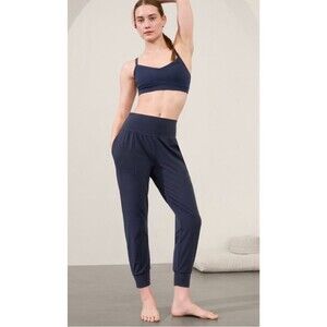 Athleta Navy Track Pants